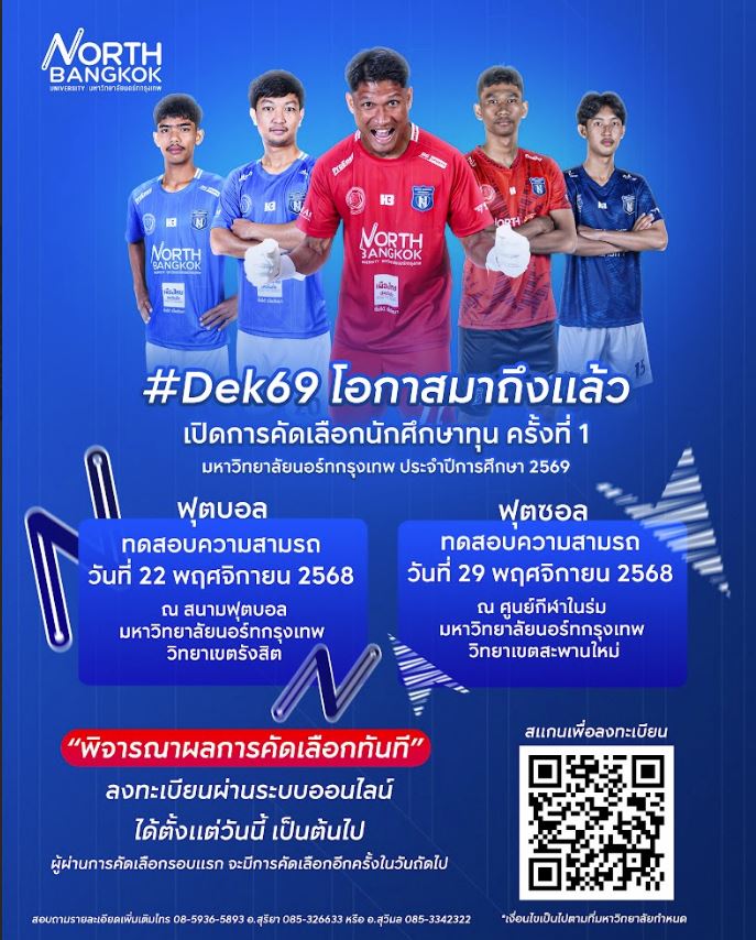 เปิดคัดเลืกทุนการศึกษาครั้งที่ 1 ประจำปีการศึกษา 2569